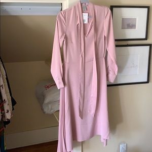 Long sleeve business casual dress